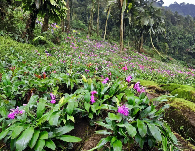 1. Taman Bunga Nusantara: Keindahan Flora di Kaki Gunung Gede Pangrango