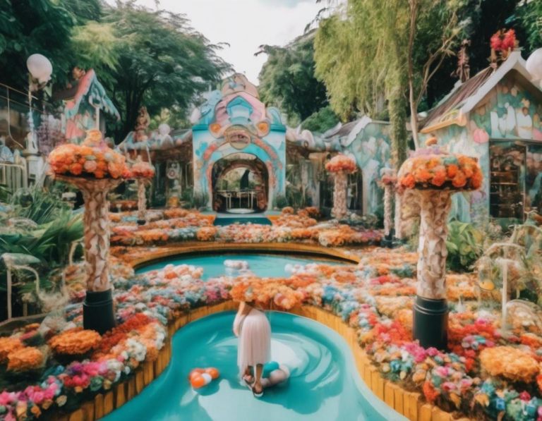 2. Spot Foto Instagramable di Dago Dreampark: Area Dekorasi yang Unik