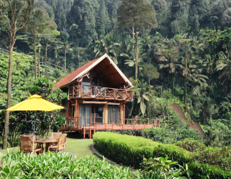 4. The Lodge Maribaya: Menikmati Keindahan Alam Lembang