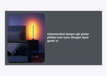 10 Rekomendasi Lampu RGB Pintar Philips Hue Sync dengan Layar Game VR dan Panduan Monetisasi Prompt AI