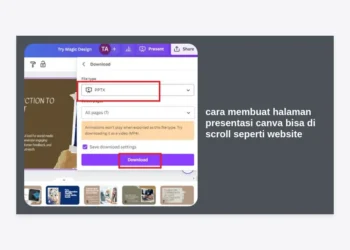 5 Cara Membuat Halaman Presentasi Canva Bisa di Scroll Seperti Website (Tutorial Lengkap 2024)