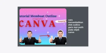 5 Cara Menambahkan Efek Outline Garis Tepi Putih pada Objek Canva (Terlengkap)