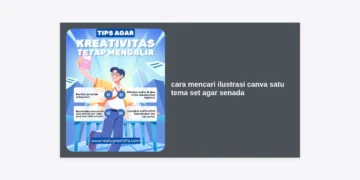7 Cara Mencari Ilustrasi Canva Satu Tema Set Agar Senada & Estetik