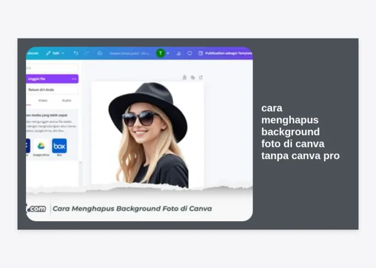 7 Cara Menghapus Background Foto di Canva Tanpa Canva Pro (100% Gratis & Rapi)
