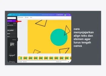 7 Cara Menyejajarkan Align Teks dan Elemen Agar Lurus Tengah Canva (Panduan Lengkap)