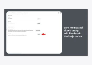 Cara Membatasi Akses Orang Edit File Desain Tim Kerja Canva: Panduan Lengkap Keamanan Aset Digital