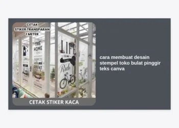 Cara Membuat Desain Stempel Toko Bulat Pinggir Teks Canva: Panduan Lengkap dari Nol hingga Siap Cetak