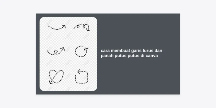 Cara Membuat Garis Lurus dan Panah Putus Putus di Canva: Panduan Lengkap untuk Pemula dan Profesional