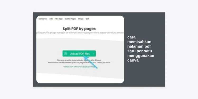 Cara Memisahkan Halaman PDF Satu Per Satu Menggunakan Canva: Panduan Terlengkap 2024