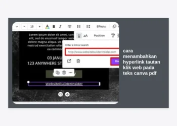 Cara Menambahkan Hyperlink Tautan Klik Web pada Teks Canva PDF: Panduan Terlengkap & Mudah