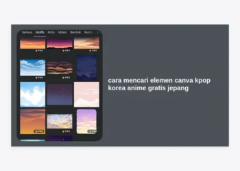 Cara Mencari Elemen Canva Kpop Korea Anime Gratis Jepang: Panduan Lengkap Desain Estetik