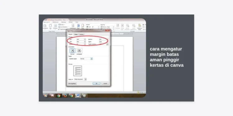Cara Mengatur Margin Batas Aman Pinggir Kertas di Canva Agar Hasil Cetak Rapih