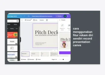 Cara Menggunakan Fitur Rekam Diri Sendiri Record Presentation Canva: Panduan Terlengkap 2024