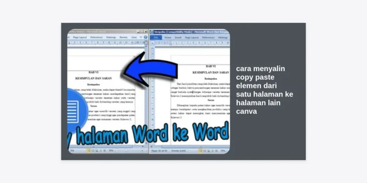Cara Menyalin Copy Paste Elemen dari Satu Halaman ke Halaman Lain Canva: Panduan Lengkap dan Tips Efisiensi
