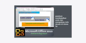 Panduan Membatalkan Undo dan Mengulang Redo Desain di Canva HP Terlengkap