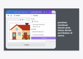 Panduan Membuat Desain Peta Lokasi Denah Pernikahan di Canva: Cara Mudah & Estetik!