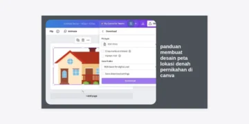 Panduan Membuat Desain Peta Lokasi Denah Pernikahan di Canva: Cara Mudah & Estetik!