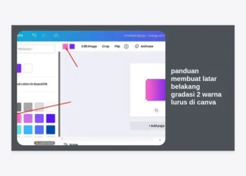 Panduan Membuat Latar Belakang Gradasi 2 Warna Lurus di Canva: Tutorial Lengkap untuk Desain Profesional