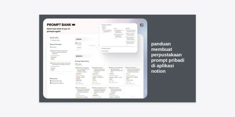 Panduan Membuat Perpustakaan Prompt Pribadi di Aplikasi Notion: Strategi Lengkap Bangun Aset Digital