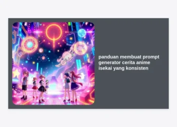 Panduan Membuat Prompt Generator Cerita Anime Isekai yang Konsisten: Strategi Cuan di Niche Monetisasi Prompt AI