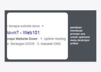 Panduan Membuat Prompt SEO untuk Optimasi Meta Deskripsi Artikel: Rahasia Meningkatkan CTR dan Monetisasi AI