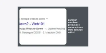 Panduan Membuat Prompt SEO untuk Optimasi Meta Deskripsi Artikel: Rahasia Meningkatkan CTR dan Monetisasi AI