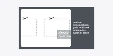 Panduan Menambahkan Garis Tepi Kotak Putus Putus Kupon di Canva Paling Lengkap 2024