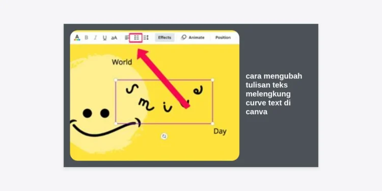 Tutorial Lengkap 2024: Cara Mengubah Tulisan Teks Melengkung (Curve Text) di Canva dengan Mudah