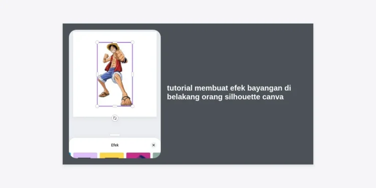 Tutorial Membuat Efek Bayangan di Belakang Orang Silhouette Canva (Panduan Lengkap 2024)
