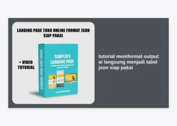 Tutorial Memformat Output AI Langsung Menjadi Tabel JSON Siap Pakai: Panduan Lengkap Monetisasi Prompt AI