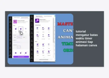 Tutorial Mengatur Batas Waktu Timer Animasi Tiap Halaman Canva: Panduan Lengkap dan Tips Pro