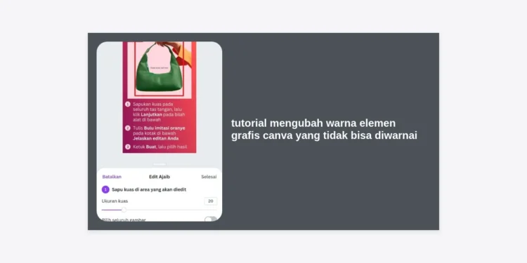 Tutorial Mengubah Warna Elemen Grafis Canva yang Tidak Bisa Diwarnai: Panduan Terlengkap 2024