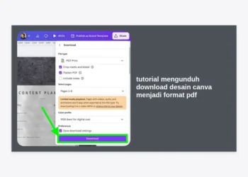 Tutorial Mengunduh Download Desain Canva Menjadi Format PDF: Panduan Lengkap 2024