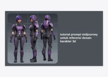 Tutorial Prompt Midjourney untuk Referensi Desain Karakter 3D: Panduan Lengkap & Strategi Monetisasi