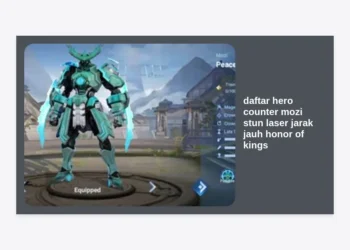 10 Daftar Hero Counter Mozi Stun Laser Jarak Jauh Honor of Kings Terkuat 2024