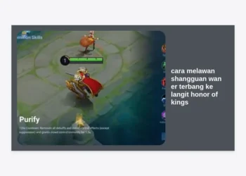 12+ Cara Melawan Shangguan Wan’er Terbang ke Langit Honor of Kings: Panduan Counter Paling Efektif