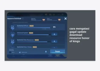 12 Cara Mengatasi Gagal Update Download Resource Honor of Kings (HOK) Paling Efektif