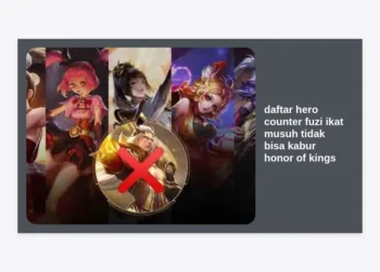 12+ Daftar Hero Counter Fuzi Ikat Musuh Tidak Bisa Kabur Honor of Kings Terbaik 2024