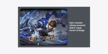 15 Hero Counter Zilong Assassin Kabur Cepat Honor of Kings Terbaik 2024