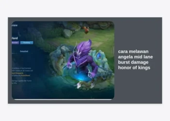 7 Strategi Jitu Cara Melawan Angela Mid Lane Burst Damage Honor of Kings