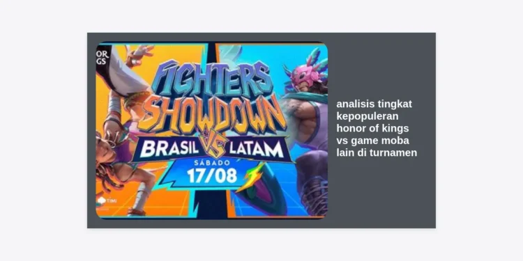 Analisis Tingkat Kepopuleran Honor of Kings vs Game MOBA Lain di Turnamen: Menilik Dominasi Pasar Esports Global