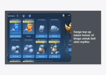 Berapa Harga Top Up Token Honor of Kings Untuk Beli Skin Mythic? Ini Panduan Lengkapnya!