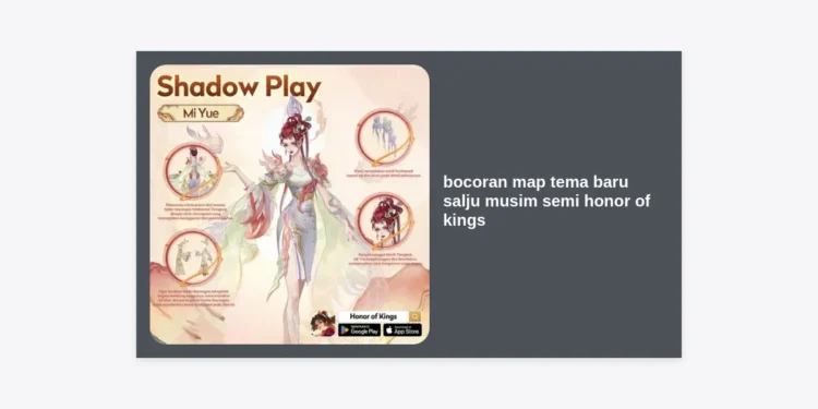Bocoran Map Tema Baru Salju Musim Semi Honor of Kings: Detail Lengkap & Tanggal Rilis