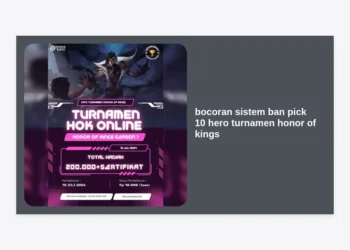 Bocoran Sistem Ban Pick 10 Hero Turnamen Honor of Kings: Strategi Pro Player dan Analisis Meta Terbaru