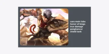 Cara Main Lu Bu Honor of Kings: Strategi True Damage Penghancur Shield Tank Terkuat