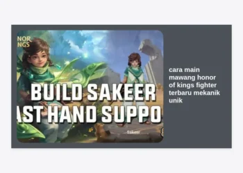 Cara Main Mawang Honor of Kings Fighter Terbaru Mekanik Unik: Panduan Pro Player 2024