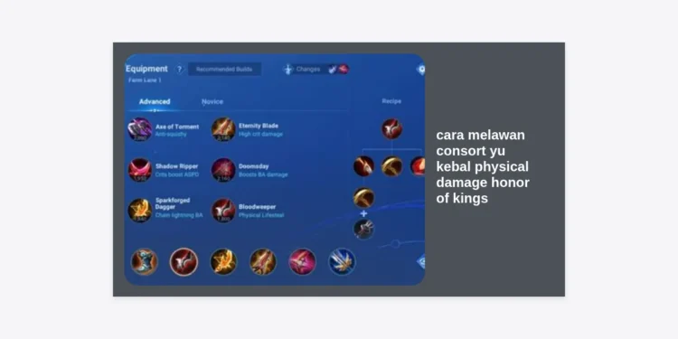 Cara Melawan Consort Yu Kebal Physical Damage Honor of Kings: Panduan Lengkap & Strategi Counter Terganas
