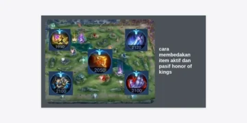 Cara Membedakan Item Aktif dan Pasif Honor of Kings: Panduan Lengkap Agar Tidak Salah Build