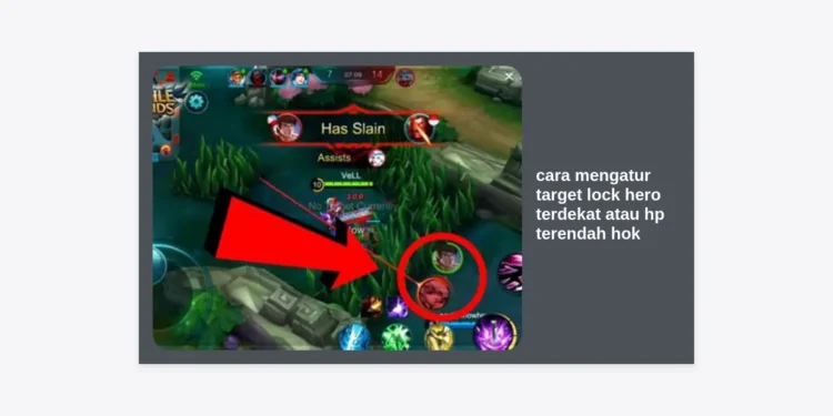 Cara Mengatur Target Lock Hero Terdekat atau HP Terendah HOK (Honor of Kings) Paling Akurat