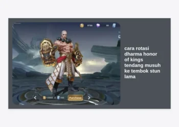 Cara Rotasi Dharma Honor of Kings: Teknik Tendang Musuh ke Tembok Agar Stun Lama